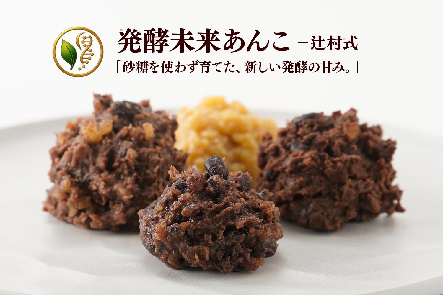 砂糖を使わず育てた、新しい発酵の甘み「発酵未来あんこ－辻村式」