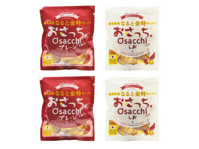 鳴門金時チップス・おさっち。（40g）セット | 安心堂 食のSELECT