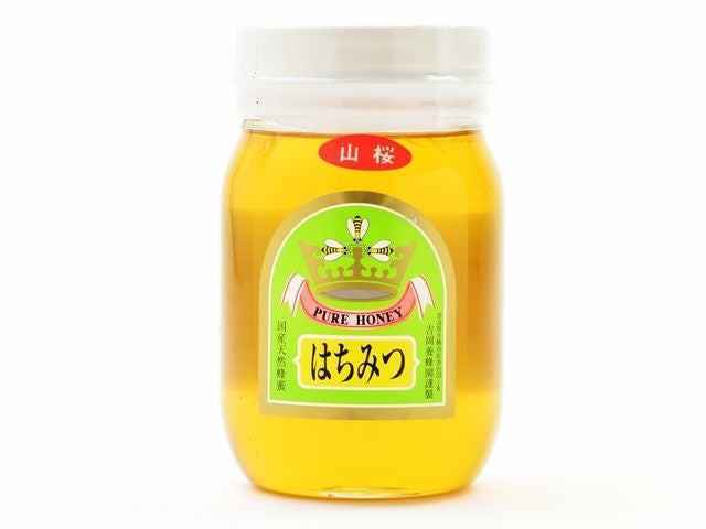 吉岡養蜂園・国産純粋はちみつ【山桜】500g | 安心堂 食のSELECTネット