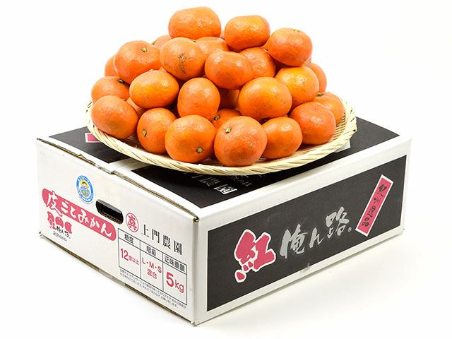 専用栽培期間中農薬不使用！紅みかん！甘くて美味しい！箱込5キロ 上門農園・紅俺ん路みかん（5kg） | 安心堂 食のSELECTネットショップ