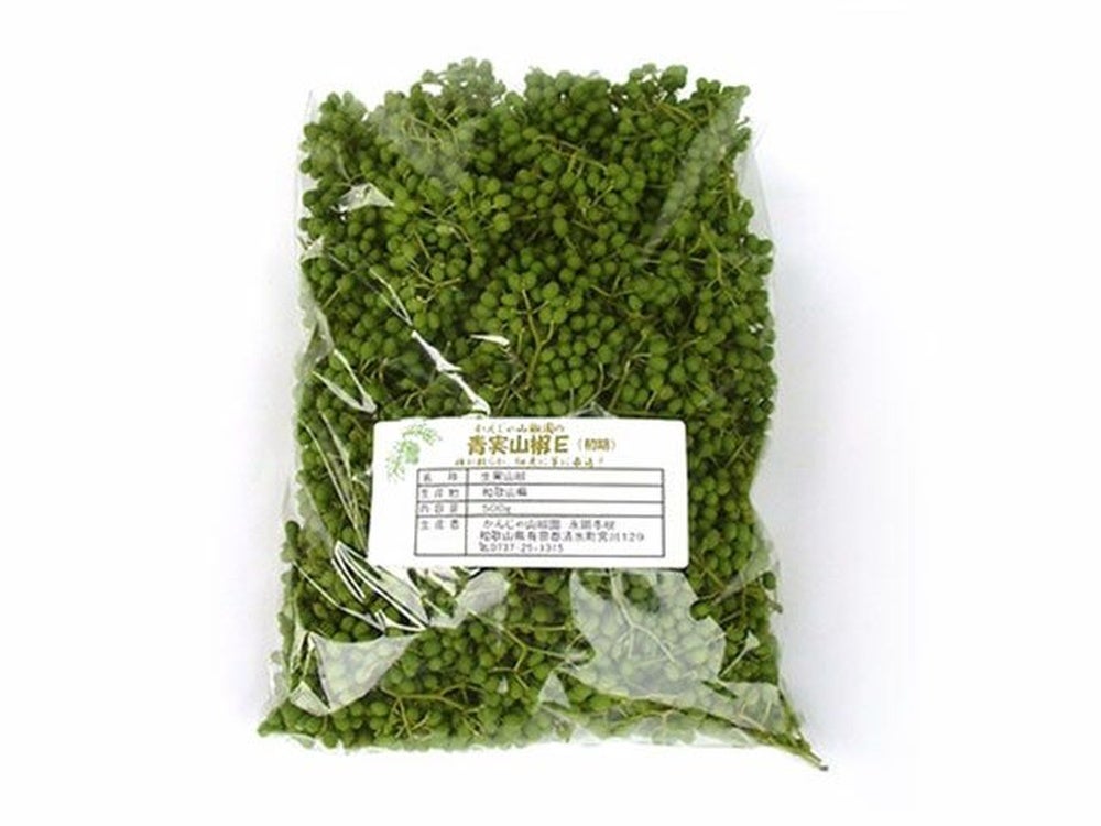 かんじゃ山椒園・紀奥山椒の青実山椒（1kg） | 安心堂 食のSELECT