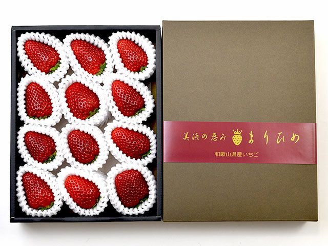 はないちご農園・完熟まりひめ 大粒（約400g）12粒入り | 安心堂 食の