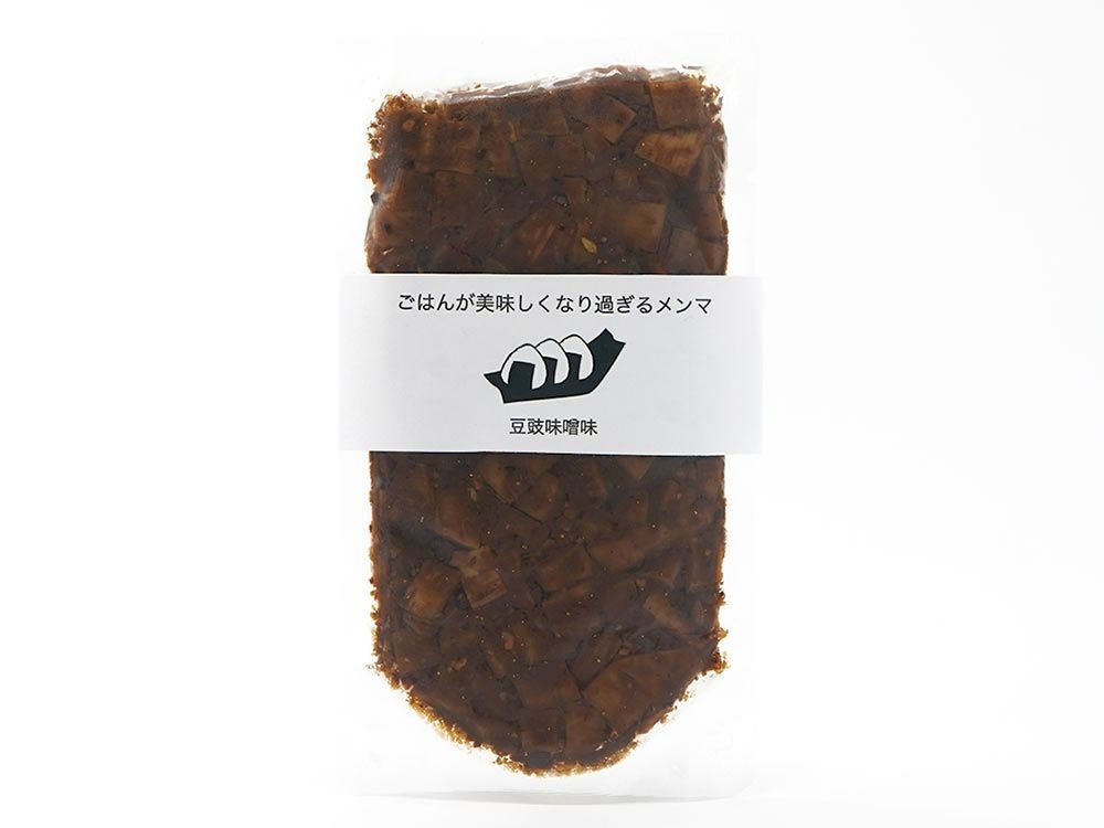 吉乃竹彦・ごはんが美味しくなりすぎるめんま【豆鼓味噌味】80g | 安心