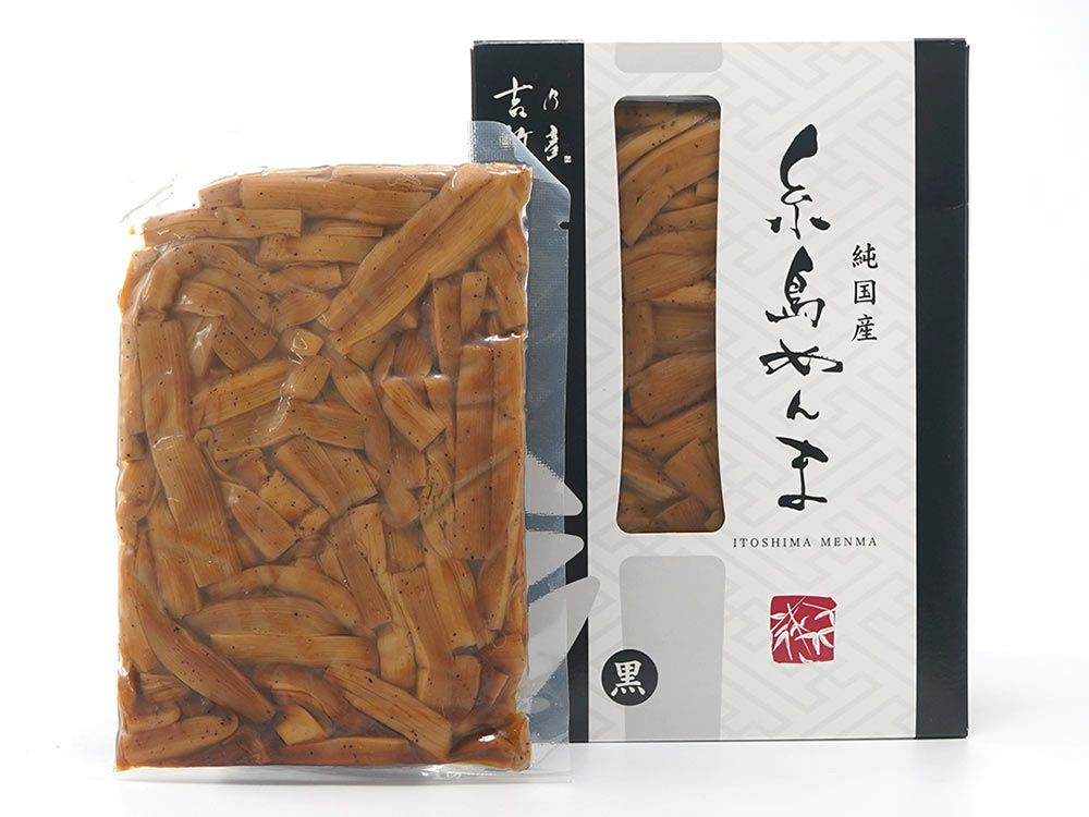 吉乃竹彦・純国産 糸島メンマ【黒】100g | 安心堂 食のSELECTネット