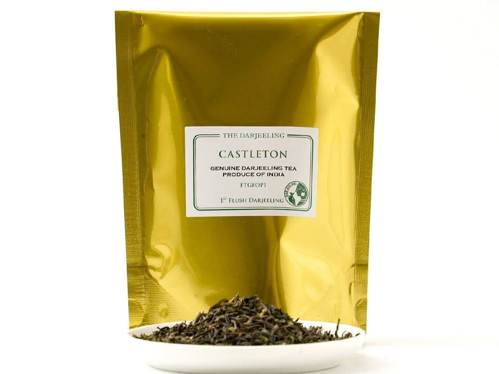 250g キャッスルトン茶園産ダージリン紅茶茶葉　缶入り ダージリン・キャッスルトン茶園 2024セカンドフラッシュ/茶葉（40g