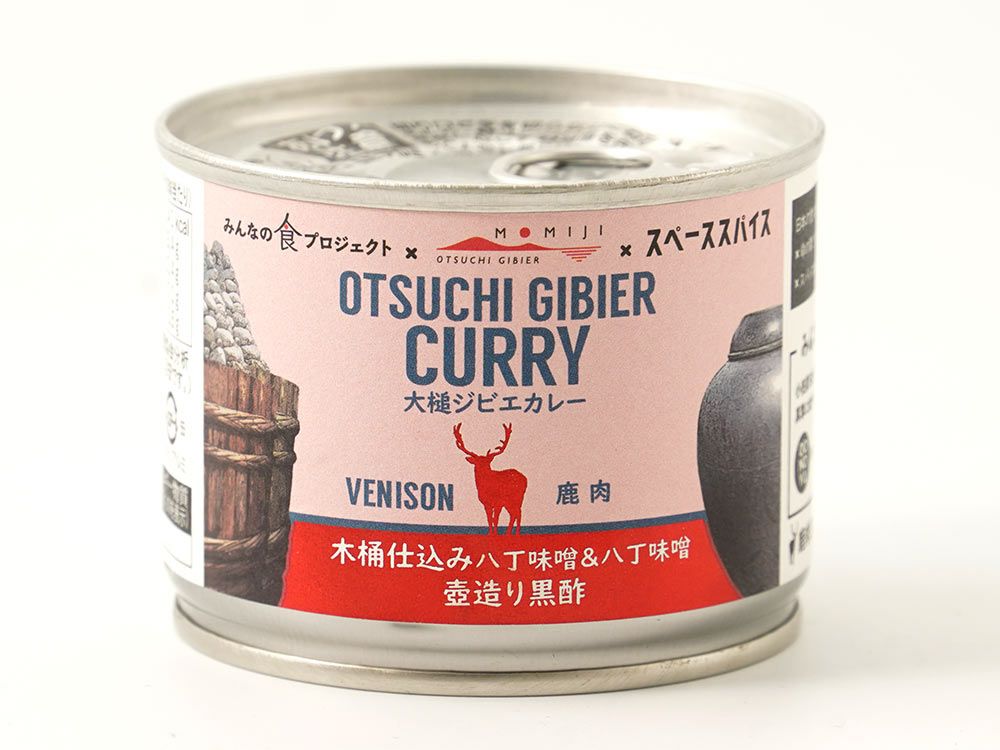 みんなの食プロジェクト・CURRY 大槌ジビエ鹿肉カレー缶（190g
