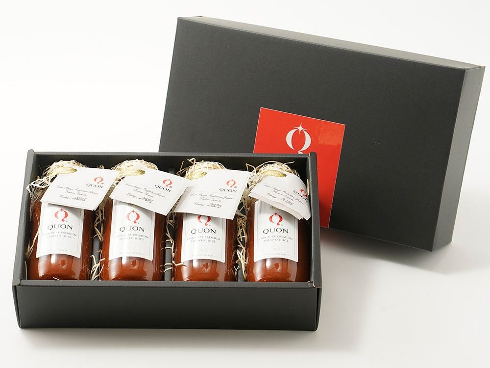 QUON・QUONトマトジュース（180ml）4本入り | 安心堂 食のSELECTネット