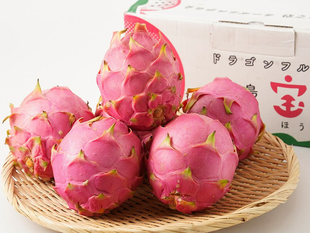 ドラゴンフルーツ 20個入り 10kg 石垣島産『ドラゴンフルーツ』4kg（赤、白玉）8〜10個：沖縄県産の
