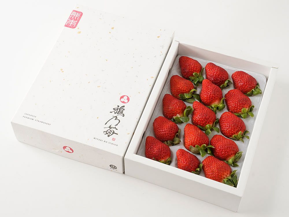 一苺一笑・もういっこ 【PREMIUM】9粒（約380g） | 安心堂 食のSELECT