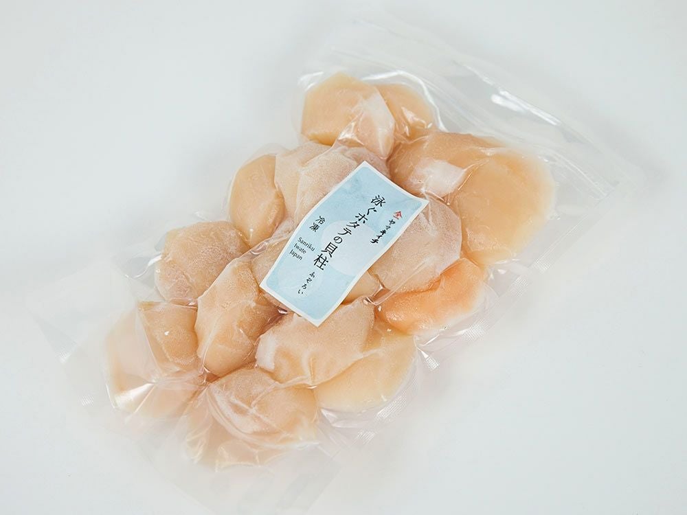 ヤマキイチ商店・泳ぐホタテの貝柱【ふぞろい】300g | 安心堂 食の
