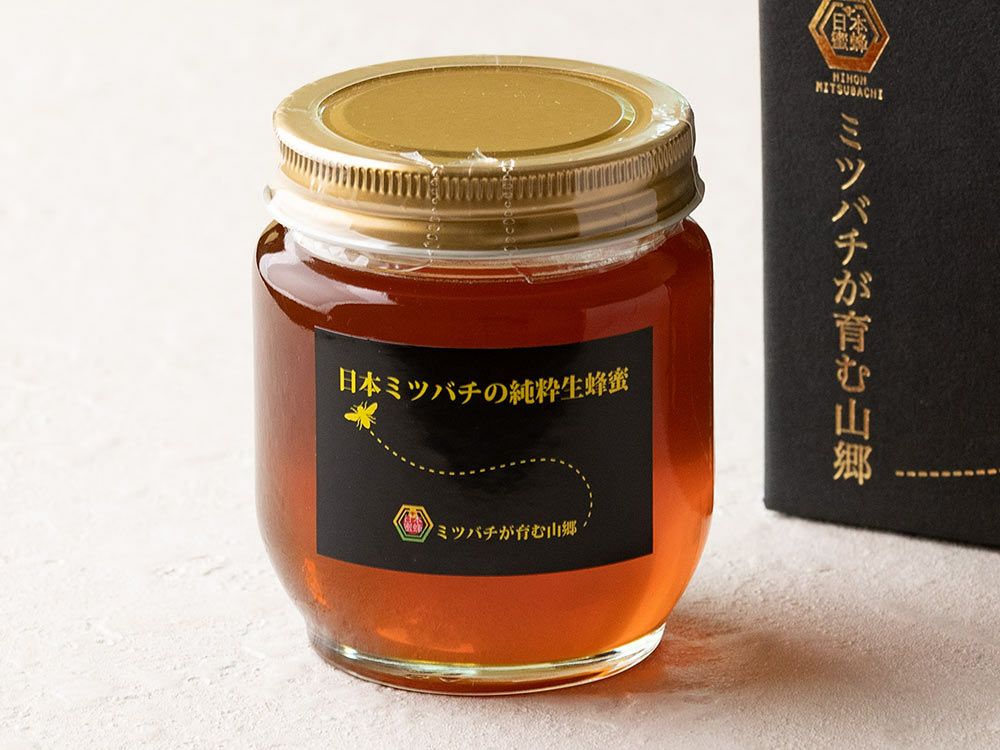 ミツバチが育む山郷・日本ミツバチの自然蜂蜜（440g） | 安心堂 食の