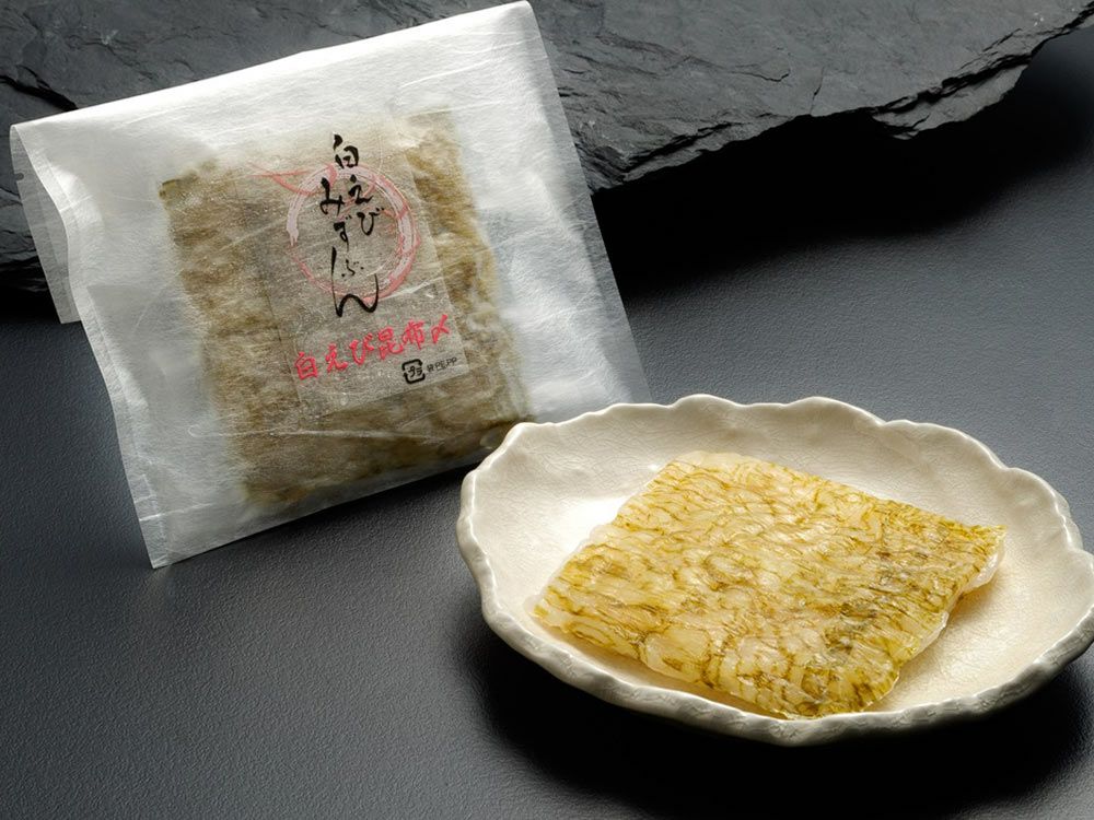 水文・富山湾産白えび昆布〆（80g） | 安心堂 食のSELECTネットショップ