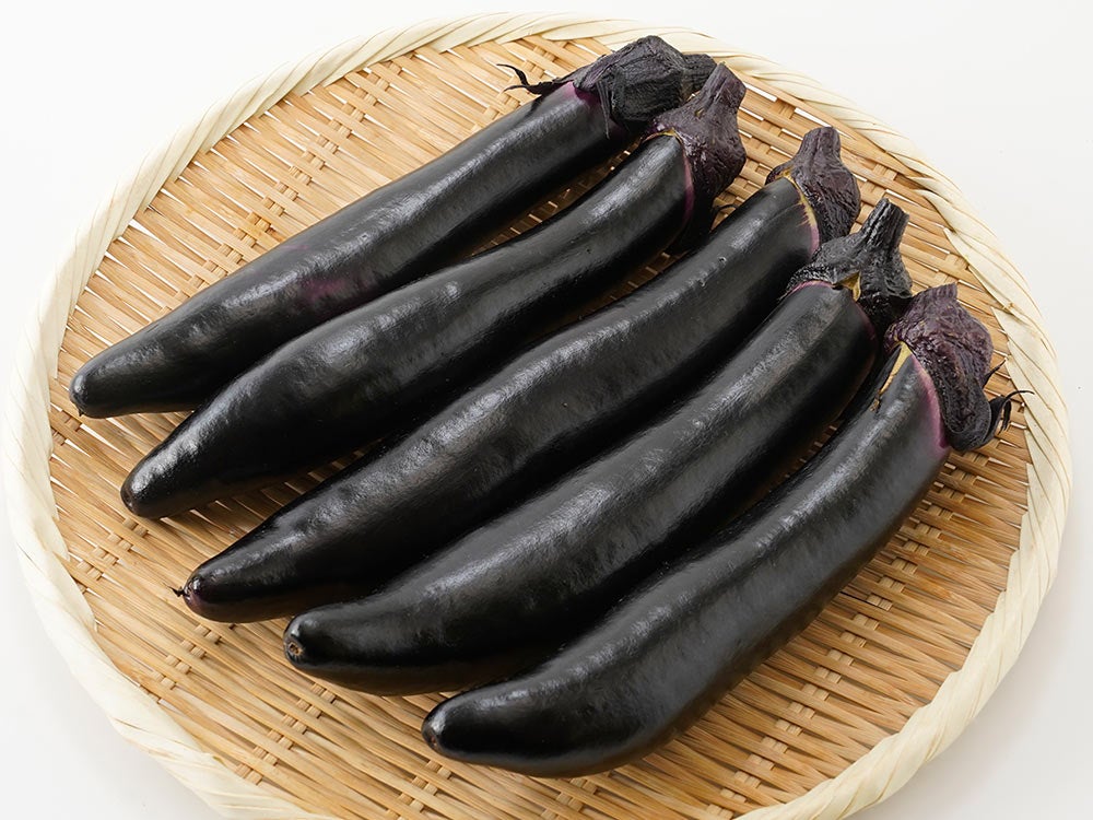 石田茄子・畑のブラックダイヤモンド 特別栽培黒茄子（10本入り